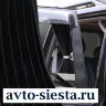 Шторки на окна автомобиля плиссированные Frenzo Contrast Edition черные