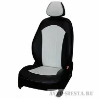 Чехлы "PSV Оригинал" из экокожи для HYUNDAI SANTA FE II
