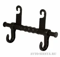 Вешалка на подголовник с 2-мя крючками