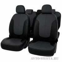 Чехлы PSV из экокожи и велюра для Chevrolet Spark III (2009-н.в.)