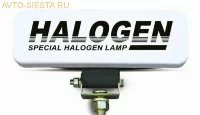 Противотуманные фары галогенные (H3) AVS PF-139H (белый 12V 55A H3 корпус пластик с крышкой) 2шт