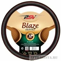 ОПЛЁТКА НА РУЛЬ PSV BLAZE FIBER М ЧЕРНЫЙ